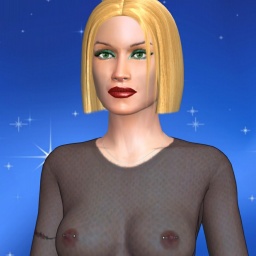 virtual sex game playing w. single girls like bisexual sex maniac girl EvaStockings, Nylon Paradise, 