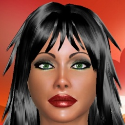 3Dsex game playing AChat community member bisexual virile girl Miiina, No irrl, chilling 