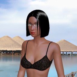 3D sex game community member bisexual passionate shemale TeaseLouise, My Study, Louise loves foreplay :), 