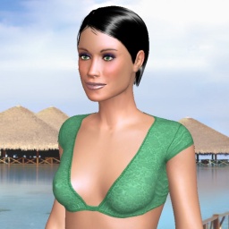 3D sex game community member bisexual fiend girl Briola, 