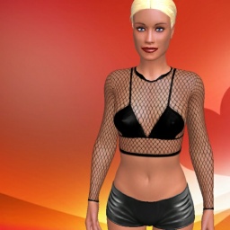 3Dsex game playing AChat community member bisexual fond girl Sophiebunny7, 