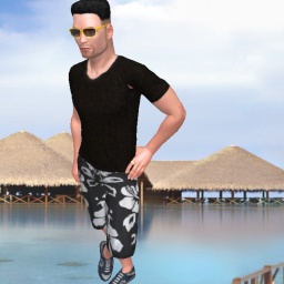 Online sex games player Wesley568 in 3D Sex World