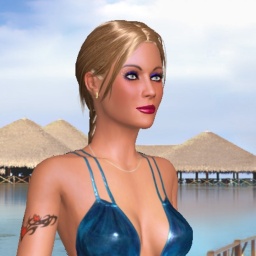 3Dsex game playing AChat community member heterosexual fond girl Verkaa, 