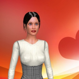 multiplayer virtual sex game player bisexual pervert girl Lisa876, 