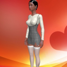 sexgame online for adults like bisexual smarting girl ChocoAlex, Eng/esp, 