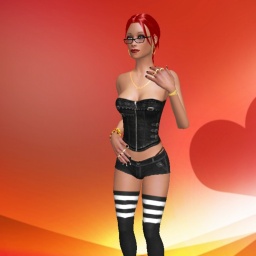 for 3D virtual sex game, join and contact bisexual garrulous girl Izumi, France, 150a$