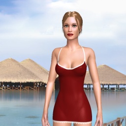 3D sex game community member  hot girl Monica_15, la la land, 