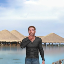 Free virtual sex games fan Epionn in AChat 3D Adult World