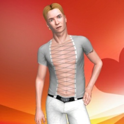3D sex game community member homosexual sensual boy Vitajus, Sexe Land, Bottom, make love, not war 