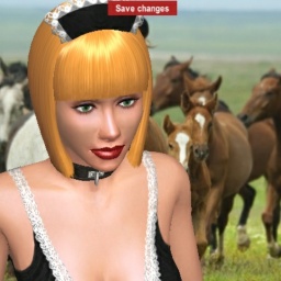 Online sex games player MeloDieS in 3D Sex World