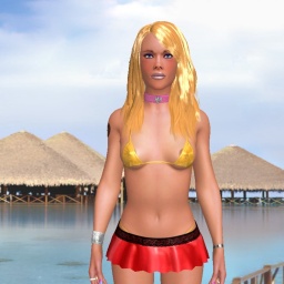 Free virtual sex games fan JamieTrans in AChat 3D Adult World