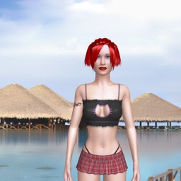 sexgame online MMO playing with adult member bisexual erotomanic shemale Sandaa, 