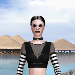 free cybersex experience with bisexual nymphomaniac girl TinyPrincess, goth bitch
