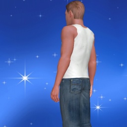 3Dsex game playing AChat community member heterosexual sexy boy Dann, 