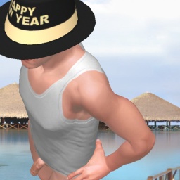 3Dsex game playing AChat community member  hot boy Topleo, 