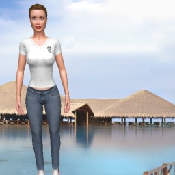 3Dsex game playing AChat community member bisexual passionate girl Shindyy, 