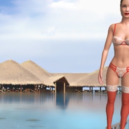 free 3D sex game adventures with  hot shemale PrettyElla, 