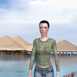 hot bisexual brute girl MissiRae, USA,  enjoys online 3Dsex