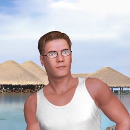 free cybersex experience with heterosexual fond boy Leon, 