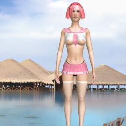 hot bisexual narcissist girl Neverhkc, USA,  enjoys online 3Dsex