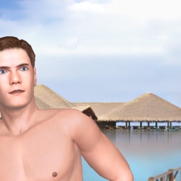 see heterosexual talkative boy Brick420,  while playing porn game online