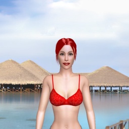 3Dsex game playing AChat community member bisexual fiend girl Neomi, 