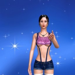 see heterosexual pervert girl Meli333,  while playing porn game online