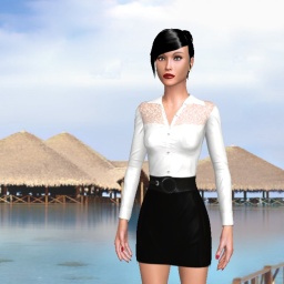 connect and play virtual 3D sex with heterosexual hot girl Cathymini, France, très envie d'un mmf