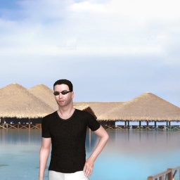 see heterosexual brute boy Albertoo, Brasil,  while playing porn game online