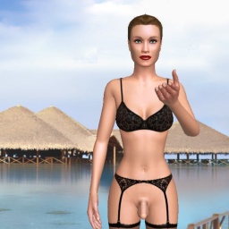 connect and play virtual 3D sex with bisexual sensitive shemale Carlmarks228, 