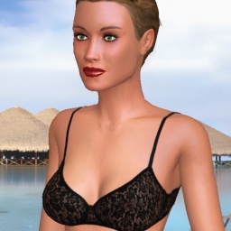 3Dsex game playing AChat community member bisexual sentimental girl Samram99, 