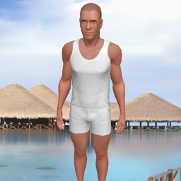 3D sex game community member heterosexual hot boy Ahmunds, 
