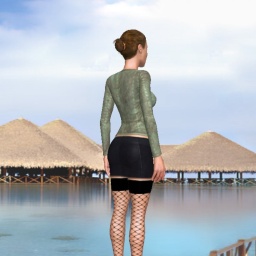 3D sex game community member  hot girl Tenshu, france, 