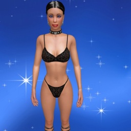 3D sex game community member heterosexual erotomanic girl Gugiela, 