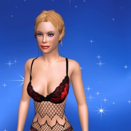 enjoy virtual sex games with mates like heterosexual erotomanic girl Luiczka, 