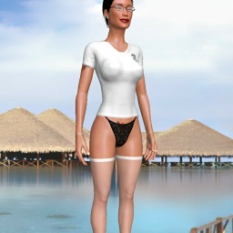 connect and play virtual 3D sex with bisexual hot girl Star69, 