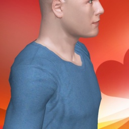 Virtual Sex user Unknown in 3Dsex World of AChat