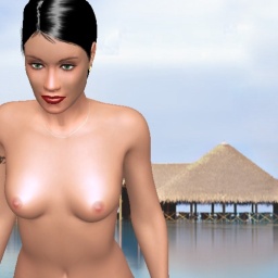 3D sex game community member heterosexual hot girl Justatest, 