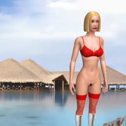 3Dsex game playing AChat community member  hot girl Aliala, 