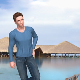 free 3D sex game adventures with heterosexual sodomist boy Ric84, 