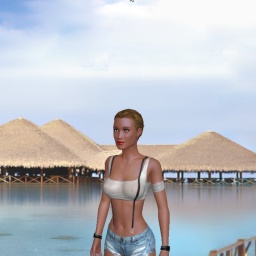 hot bisexual brute girl Buttyplug,  enjoys online 3Dsex