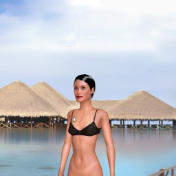 3D sex game community member heterosexual nymphomaniac girl Samara_64, France, 