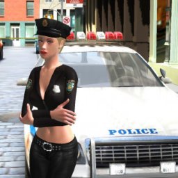 sexgame online MMO playing with adult member heterosexual fiend girl OfficerOwens, Policewoman, you are under arrest!