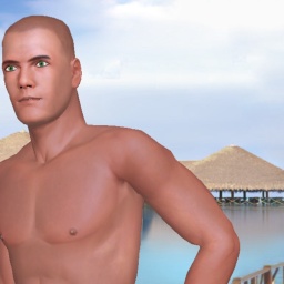 try virtual 3D sex with heterosexual virile boy Techno33, 