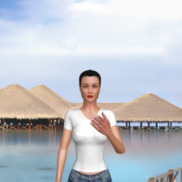 connect and play virtual 3D sex with bisexual romantic girl Jolynata, 