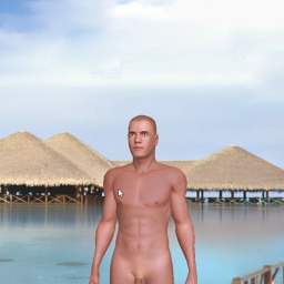 best sim sex game online with heterosexual bugger boy AverageDom, 