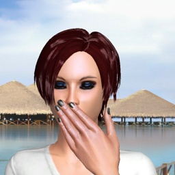 3D sex game community member bisexual erotomanic girl Solcrow, 