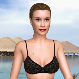 3D sex game community member  hot girl Lanaxxz, 