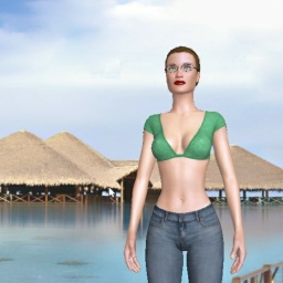 3D sex game community member heterosexual loving shemale Vampiresca, 