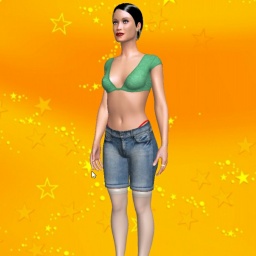 hot bisexual brute shemale Tstanu, india,  enjoys online 3Dsex